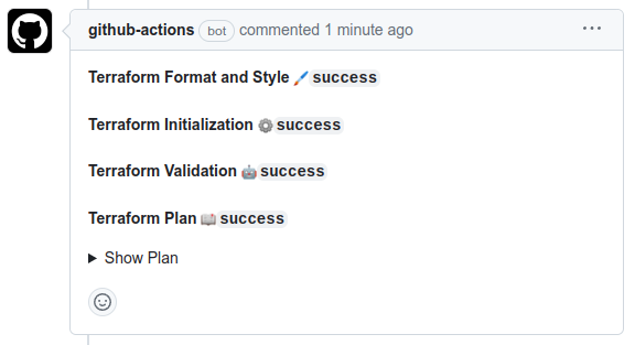 Terraform Status